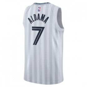Män Memphis Grizzlies Tröja Santi Aldama Nike 2025-26 City Edition Grå Swingman